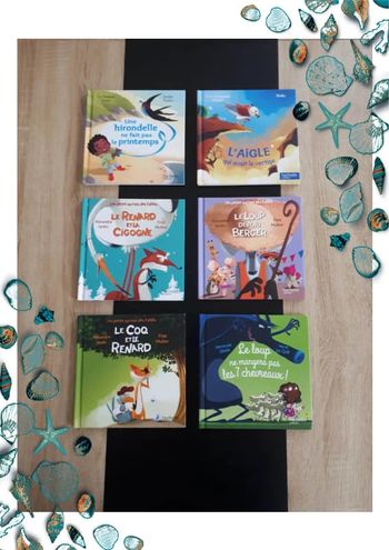 Lots 6 petits livres