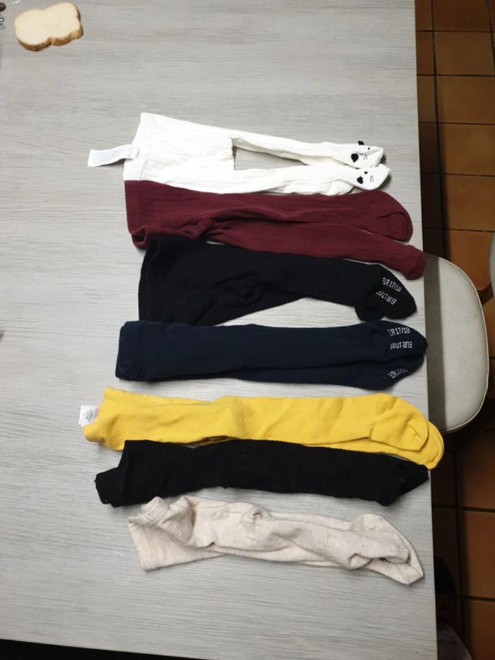 Lot de 7 collants