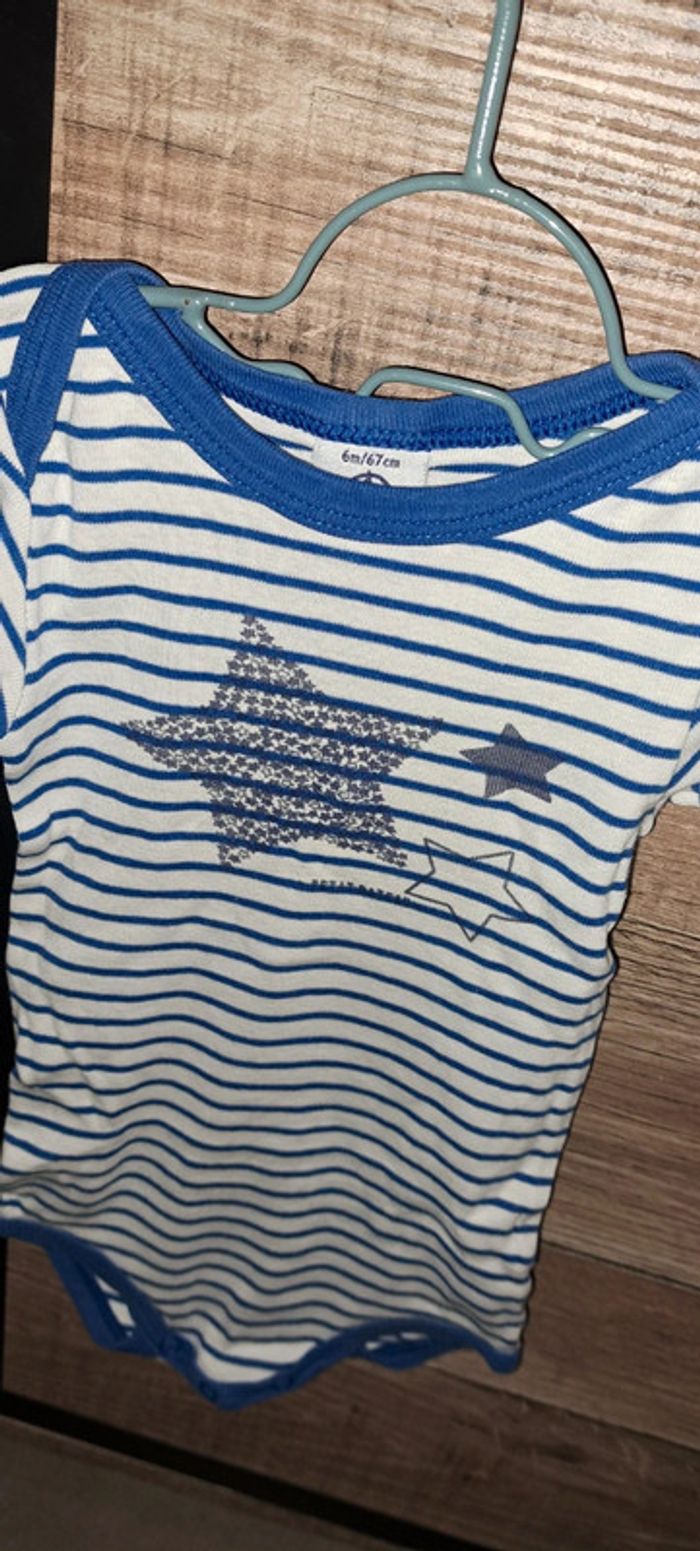 Body manches longues Petit Bateau 6 mois - photo numéro 2
