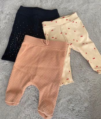 Lot de pantalons bébé fille