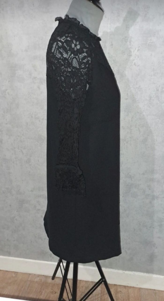 Robe noire zara - photo numéro 2