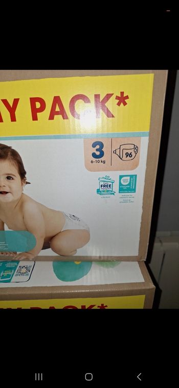 Pampers harmonie taille 3