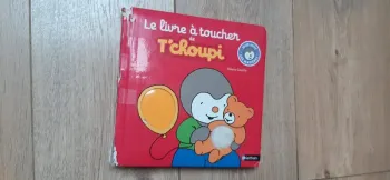 Livre à toucher T'choupi l'ami des petits