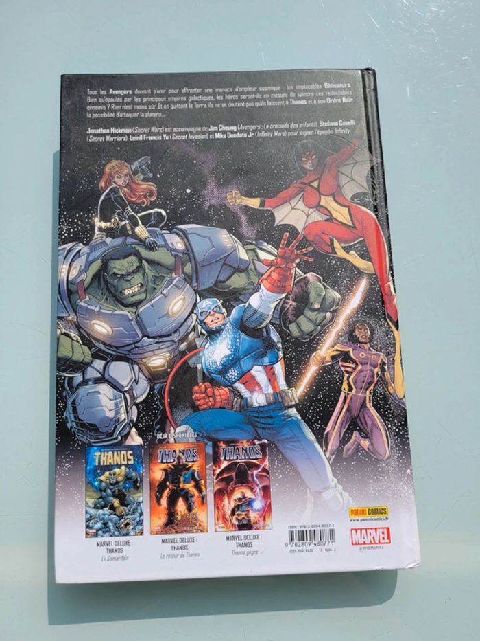 BD Marvel Infinity, La chute, Avengers (19) - photo numéro 8