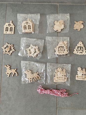 Décorations sapin à suspendre