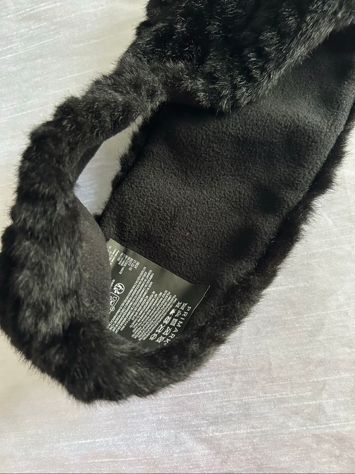 Cache oreille noir femme - photo numéro 2