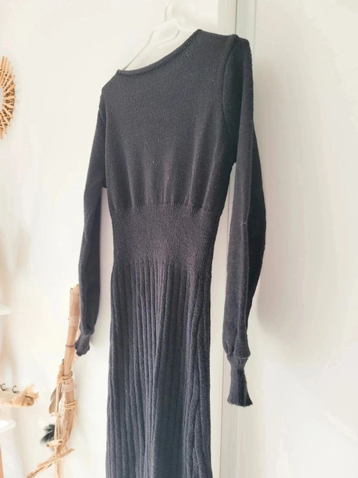Robe Pull Noire Femme Shein – Taille 36 / S - photo numéro 3