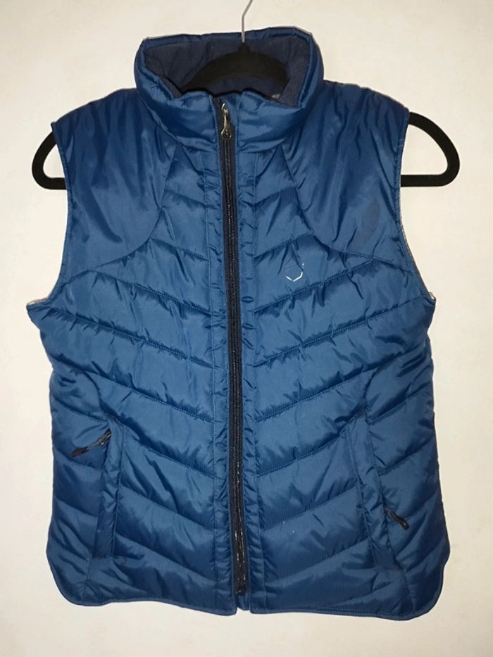 Doudoune col montant sans manches