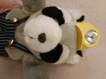 Peluche raton laveur