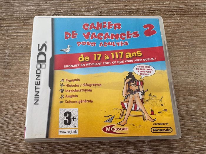 Cahier de vacances 2 nintendo ds
