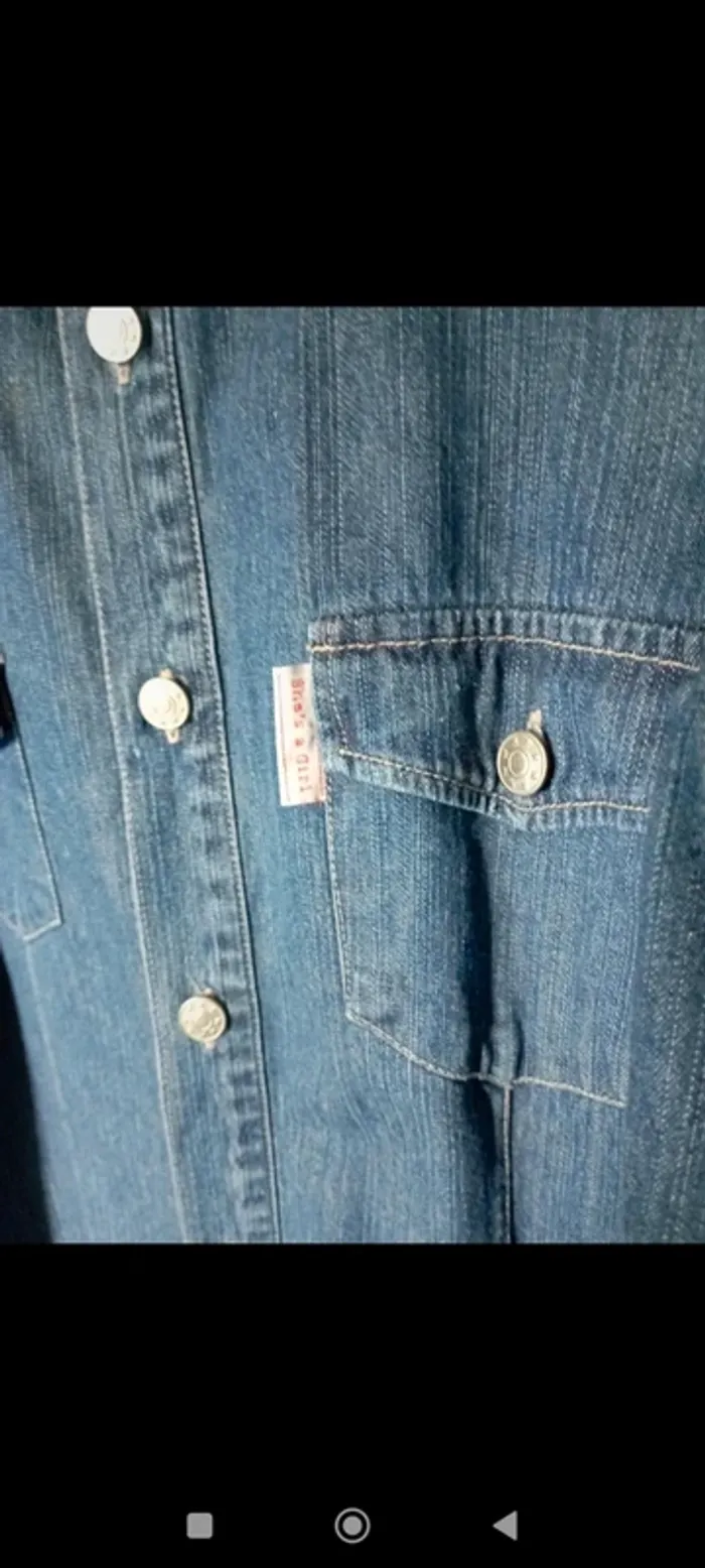 Chemise femme en jean souple - photo numéro 3