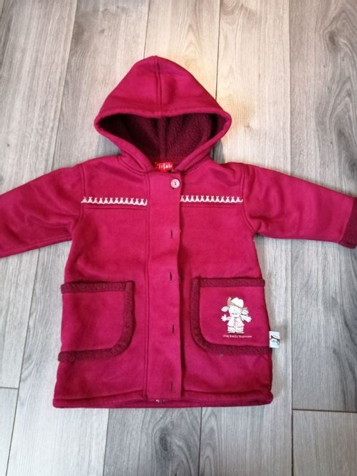 Manteau vieux rose