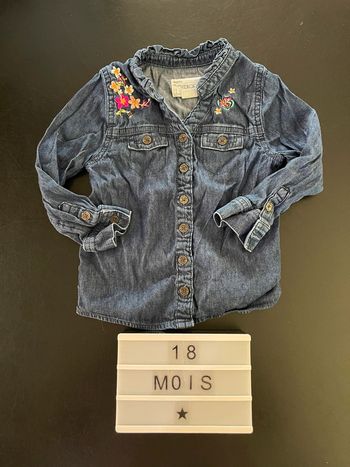 Chemise broderie