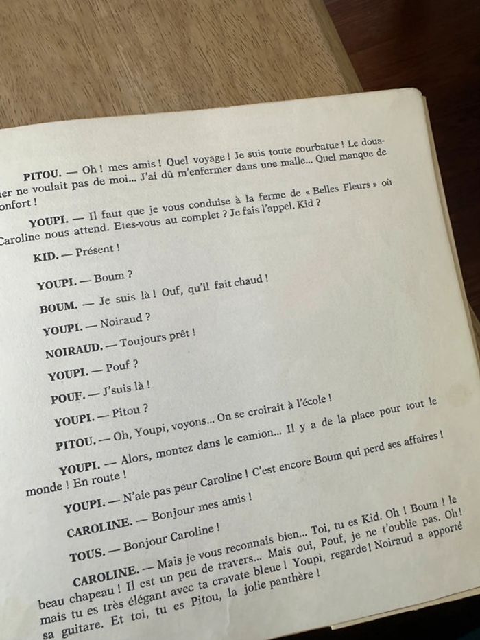 Livre ancien album Une Fête Chez Caroline Pierre Probst Le petit ménestrel (sans le disque) - photo numéro 8