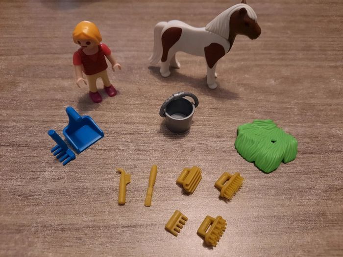 Playmobil 70416 enfant avec poney