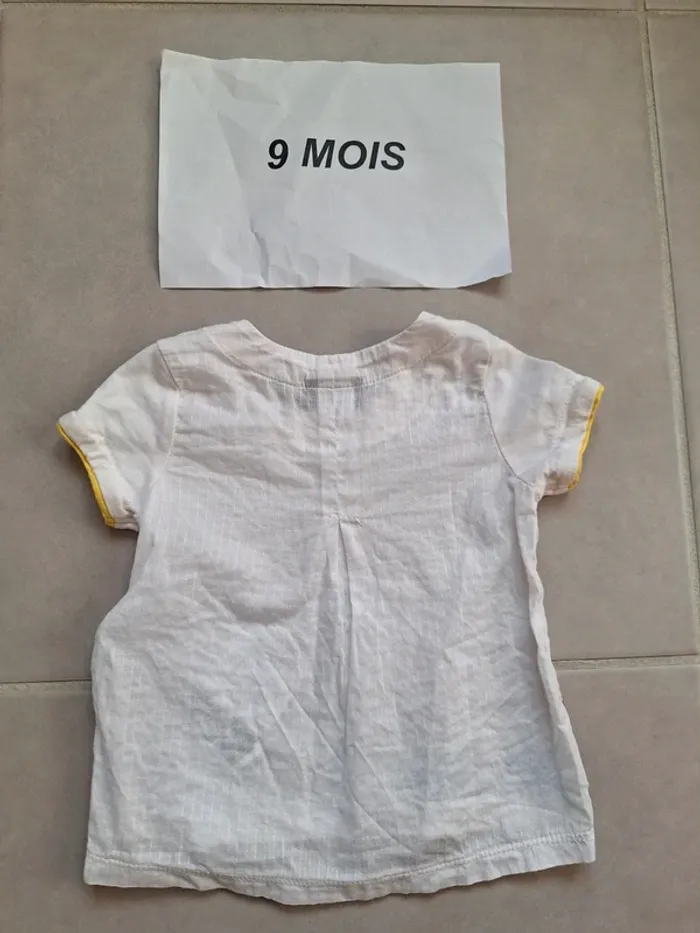 T shirt neuf sergent major 9 mois - photo numéro 4