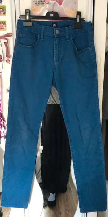 Regular Standard Stretch Skinny bleu ajustable Gap 16 ans