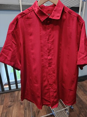 Chemise homme taille xxl rouge