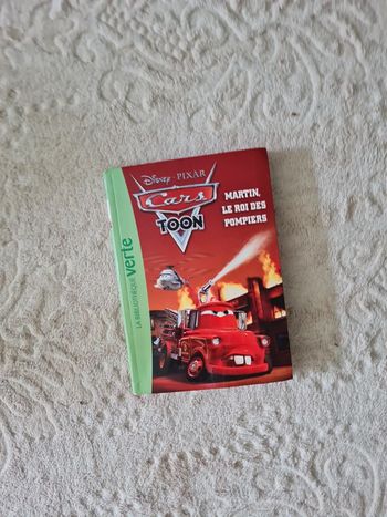 Livre cars Martin le roi des pompiers
