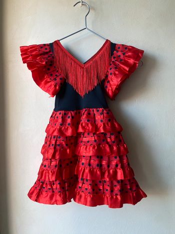 Robe flamenco 1an