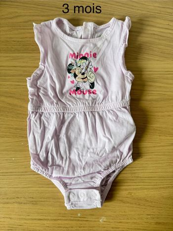 Body barboteuse Minnie Disney
