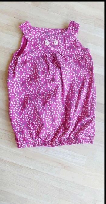 Robe  été  18-24mois  rose