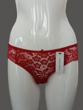 Shorty bordeaux Manoukian