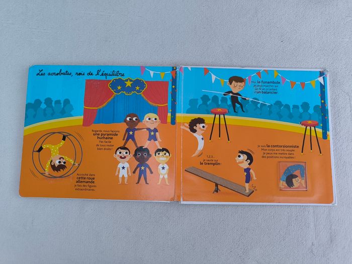 Livre Mon cirque à toucher Milan - photo numéro 6