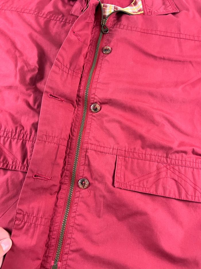 K-Way Golf Line Vintage Rouge Taille M – Imperméable Léger Rétro - photo numéro 15