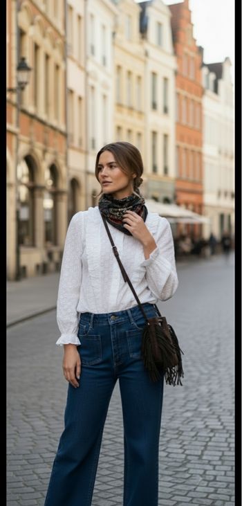 Blouse coton blanche