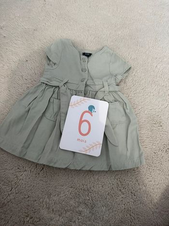 Robe manches courtes