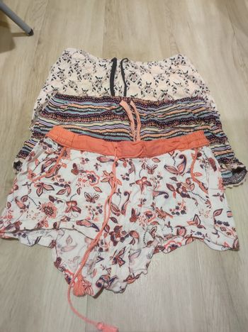 Lot de 3 shorts de nuit taille S