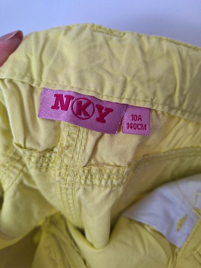 Jupe short jaune fille 10 ans - photo numéro 4