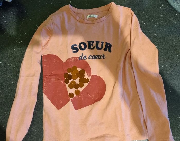 T-shirt manche longue 10 ans