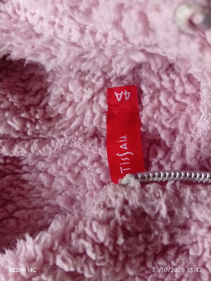 Manteau polaire fille 4 ans tissaia - photo numéro 2