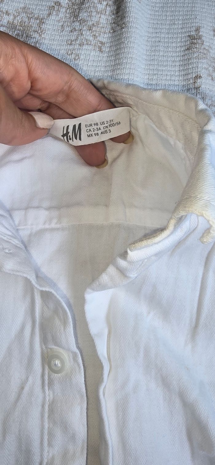 Chemise Garçon h&m 2/3ans - photo numéro 2