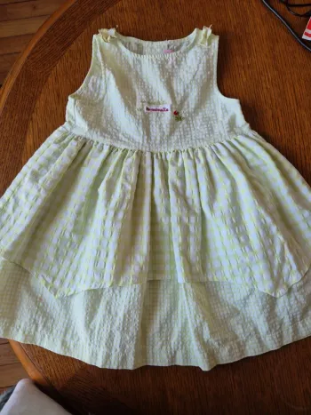 robe 18 mois vichy