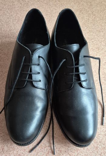 Derbies Jules & Jenn Cuir + Franges Pailletées Amovibles