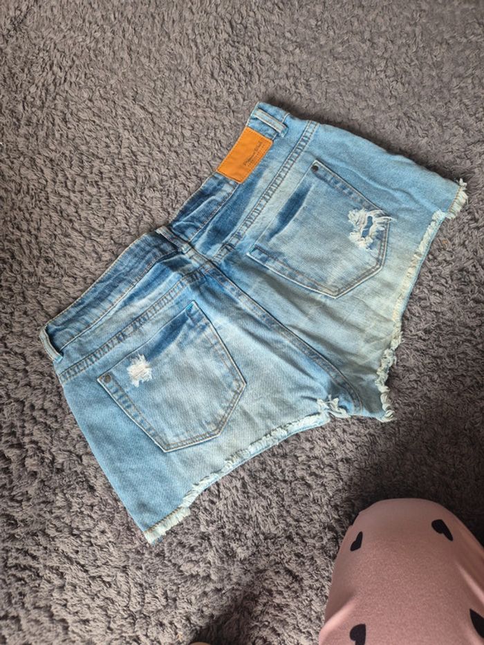 Short jeans zara t40 - photo numéro 7