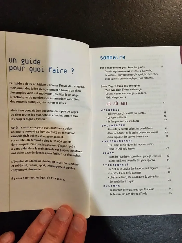 Livre Envie d'agir? - photo numéro 3