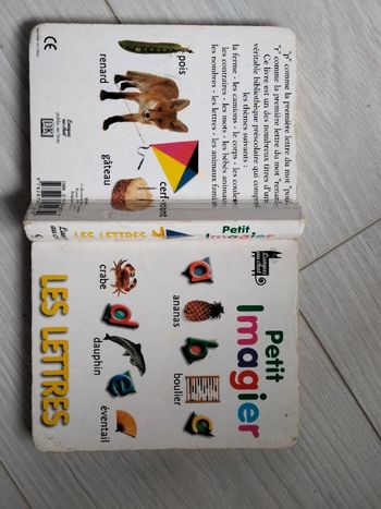 Livre Imagier - les lettres