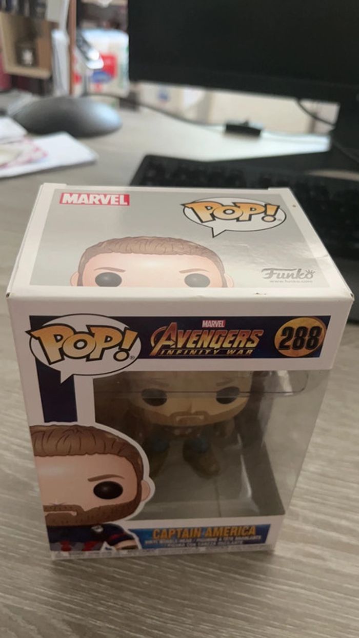 Pop captain America avengers infinity war 288 - photo numéro 2