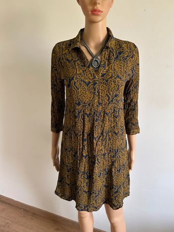 Robe imprimée avec manches 3/4 Maison 123 taille 36 TBE