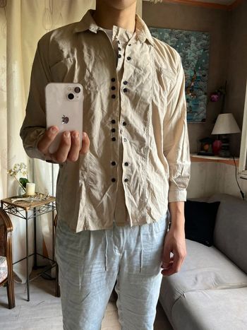 Chemise d'ambiance, ethnique vintage asiatique grunge