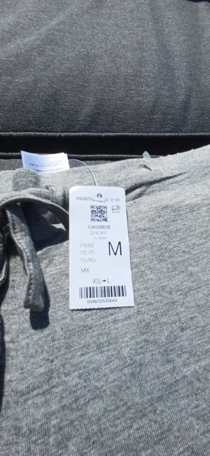 Short cycliste gris taille medium . Etam - photo numéro 3