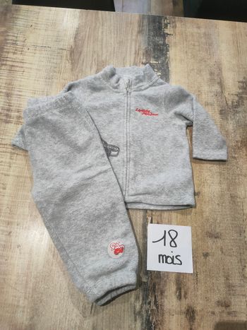 Ensemble polaire garçon 18 mois cars