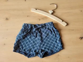 Short bleu - 9 mois