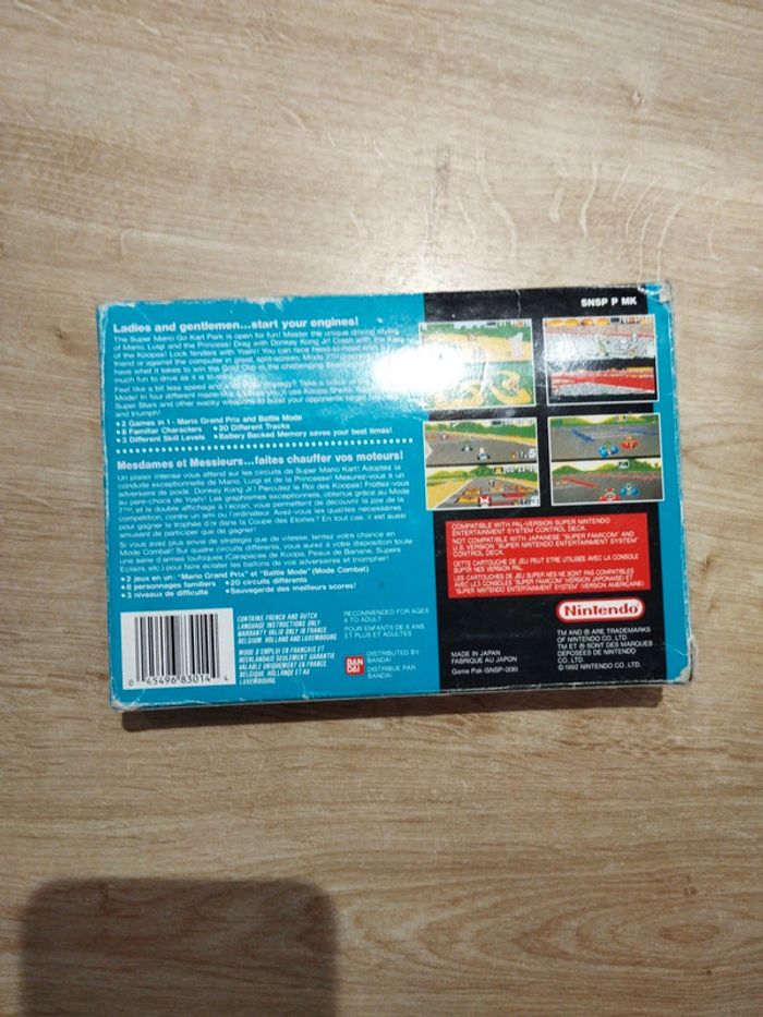 Super Mario kart super Nintendo - photo numéro 2