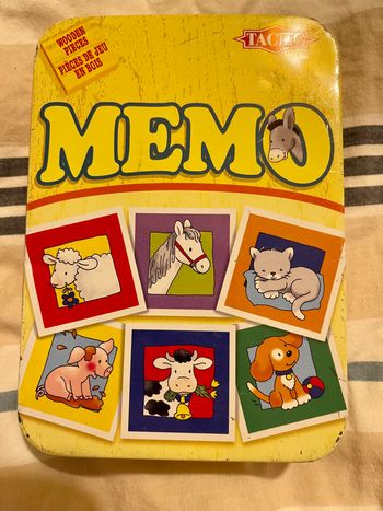 Jeu Mémo « Animaux »