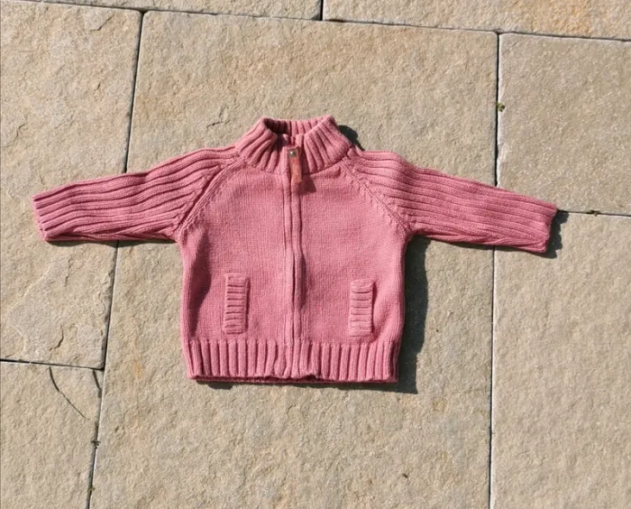 Gilet zippé Tex Basic 3 mois